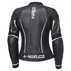 KURTKA MOTOCYKLOWA SKÓRZANA DAMSKA HELD DEBBIE 3 BLACK WHITE D34