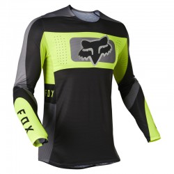 BLUZA FOX FLEXAIR MIRER BLACK/YELLOW  ENDURO CROSS