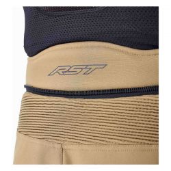SPODNIE MOTOCYKLOWE TEKSTYLNE RST PRO SERIES ADVENTURE D3O SAND BLACK 