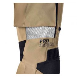 SPODNIE MOTOCYKLOWE TEKSTYLNE RST PRO SERIES ADVENTURE D3O SAND BLACK 