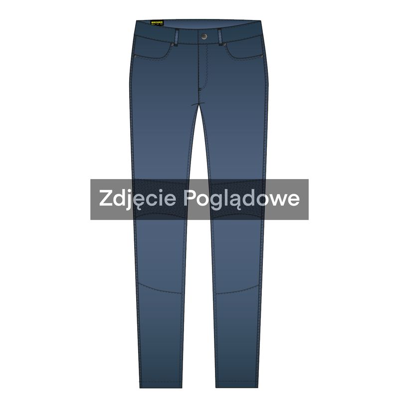 JEANSY MOTOCYKLOWE DAMSKIE BROGER AURA WASHED BLUE 26/30