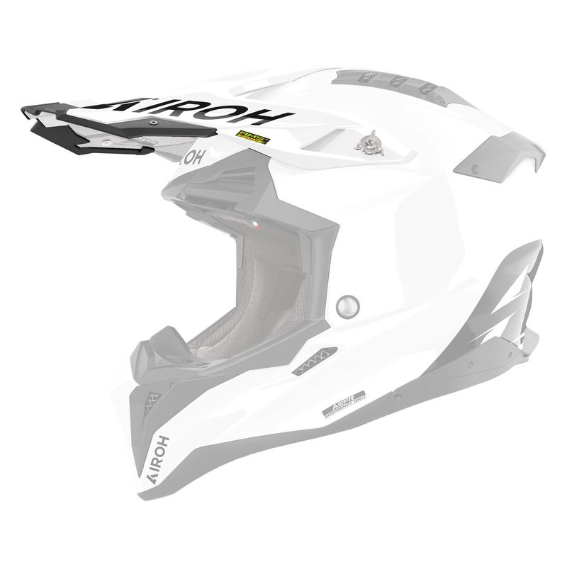 DASZEK DO KASKU AIROH AVIATOR 3 COLOR WHITE GLOSS