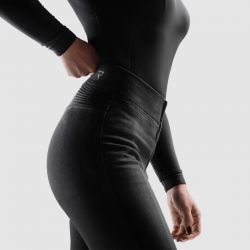 LEGGINSY MOTOCYKLOWE DAMSKIE REBELHORN CHICA BLACK 24/30