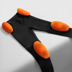 LEGGINSY MOTOCYKLOWE DAMSKIE REBELHORN CHICA BLACK 24/30