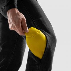 JEANSY MOTOCYKLOWE REBELHORN CLASSIC WASHED BLACK MONOLAYER 