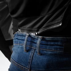 JEANSY MOTOCYKLOWE REBELHORN CLASSIC WASHED BLUE MONOLAYER 