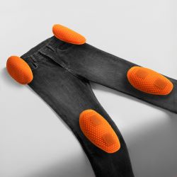 JEANSY MOTOCYKLOWE DAMSKIE REBELHORN CLASSIC WASHED BLACK MONOLAYER 24/28