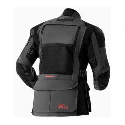 KURTKA MOTOCYKLOWA TEKSTYLNA RST PRO SERIES ADVENTURE D3O GREY BLACK 