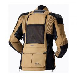 KURTKA MOTOCYKLOWA TEKSTYLNA RST PRO SERIES ADVENTURE D3O SAND BLACK 