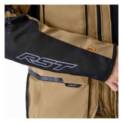 KURTKA MOTOCYKLOWA TEKSTYLNA RST PRO SERIES ADVENTURE D3O SAND BLACK 