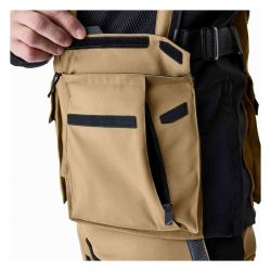 KURTKA MOTOCYKLOWA TEKSTYLNA RST PRO SERIES ADVENTURE D3O SAND BLACK 