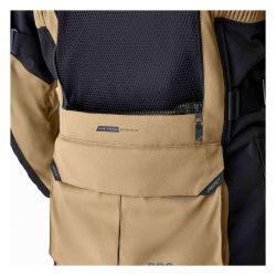 KURTKA MOTOCYKLOWA TEKSTYLNA RST PRO SERIES ADVENTURE D3O SAND BLACK 