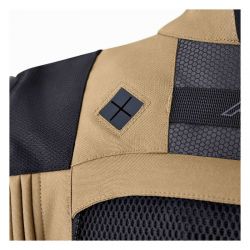 KURTKA MOTOCYKLOWA TEKSTYLNA RST PRO SERIES ADVENTURE D3O SAND BLACK 