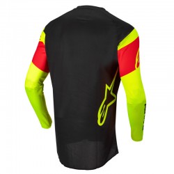 BLUZA ALPINESTARS FLUID TRIPPLE BLACK/FLUO/FLUO YELLOW/RED 
