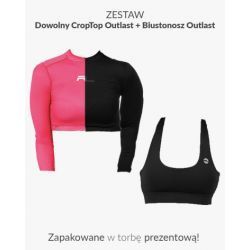 Zestaw Prezentowy RL: Dowolny CropTop Outlast + Biustonosz Outlast
