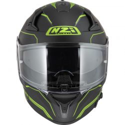 KASK MOTOCYKLOWY NZI GO RIDER STREAM DUO SOLID NOUVEAU BLACK K MATT 