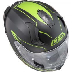 KASK MOTOCYKLOWY NZI GO RIDER STREAM DUO SOLID NOUVEAU BLACK K MATT 