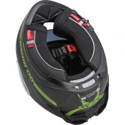 KASK MOTOCYKLOWY NZI GO RIDER STREAM DUO SOLID NOUVEAU BLACK K MATT 