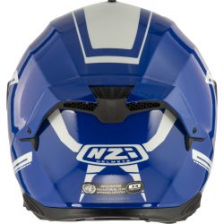 KASK MOTOCYKLOWY NZI GO RIDER STREAM DUO SOLID NOUVEAU BLUE Y 