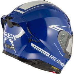 KASK MOTOCYKLOWY NZI GO RIDER STREAM DUO SOLID NOUVEAU BLUE Y 
