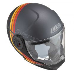 KASK MOTOCYKLOWY NZI MINIMOD DUO WATSON ANTRACITEBLACK ANTRACITE MATT 