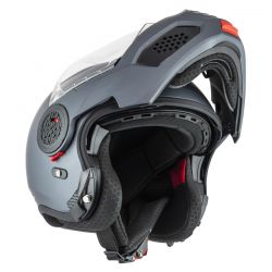 KASK MOTOCYKLOWY NZI MINIMOD DUO ANTRACITE MATT 