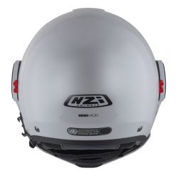 KASK MOTOCYKLOWY NZI MINIMOD DUO PEARL WHITE 