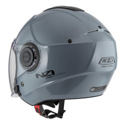 KASK MOTOCYKLOWY NZI CIVIC SOLID NOUVEAU NARDO GREY 