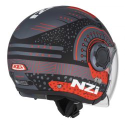 KASK MOTOCYKLOWY NZI RINGWAY 2 DUO ANTERA ANTRACITE RED MATT 