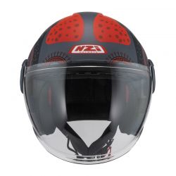 KASK MOTOCYKLOWY NZI RINGWAY 2 DUO ANTERA ANTRACITE RED MATT 