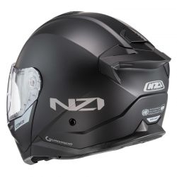 KASK MOTOCYKLOWY NZI COMBI 3 DUO MATT BLACK 