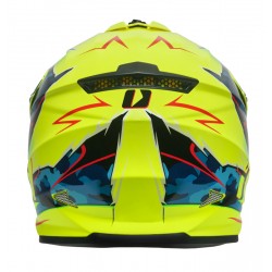 KASK IMX FMX-01 JUNIOR CAMO FLO YELLOW  ENDURO CROSS