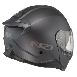 KASK MOTOCYKLOWY NZI COMBI 3 DUO ANTRACITE MATT 