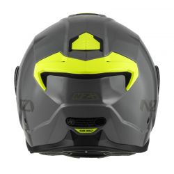 KASK MOTOCYKLOWY NZI COMBI 3 DUO SOLID NOUVEAU NARDO GREY 