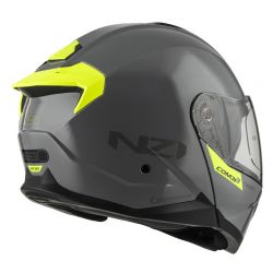 KASK MOTOCYKLOWY NZI COMBI 3 DUO SOLID NOUVEAU NARDO GREY 