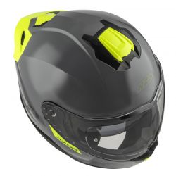 KASK MOTOCYKLOWY NZI COMBI 3 DUO SOLID NOUVEAU NARDO GREY 