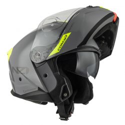 KASK MOTOCYKLOWY NZI COMBI 3 DUO SOLID NOUVEAU NARDO GREY 