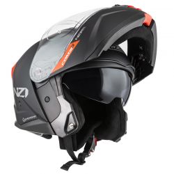 KASK MOTOCYKLOWY NZI COMBI 3 DUO SOLID NOUVEAU MATT BLACK 