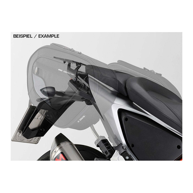 ZESTAW SAKW BOCZNYCH BLAZE H I STELAŻY SW-MOTECH KTM 1290 SUPER DUKE R (14-) BLACK/GREY 2X14-21L