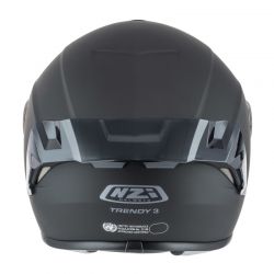 KASK MOTOCYKLOWY NZI TRENDY STREAM MATT BLACK 