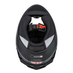 KASK MOTOCYKLOWY NZI TRENDY STREAM SOLID NOUVEAU BLACK 