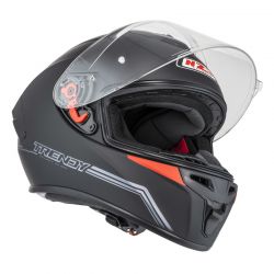 KASK MOTOCYKLOWY NZI TRENDY STREAM SOLID NOUVEAU MATT BLACK 
