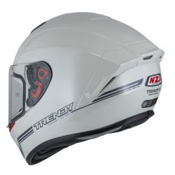 KASK MOTOCYKLOWY NZI TRENDY STREAM SOLID NOUVEAU WHITE 