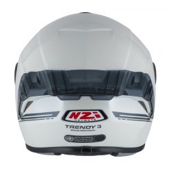 KASK MOTOCYKLOWY NZI TRENDY STREAM SOLID NOUVEAU WHITE 