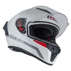 KASK MOTOCYKLOWY NZI TRENDY STREAM SOLID NOUVEAU WHITE 