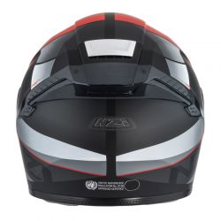 KASK MOTOCYKLOWY NZI EURUS 4 STREAM DUO VANGUARD BLACK ANTRACITE RED TINTED S MATT 