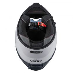 KASK MOTOCYKLOWY NZI EURUS 4 STREAM DUO WHITE 