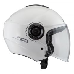 KASK MOTOCYKLOWY NZI CIVIC SOLID NOUVEAU WHITE 