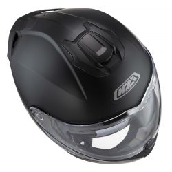 KASK MOTOCYKLOWY NZI COMBI 3 DUO MATT BLACK 