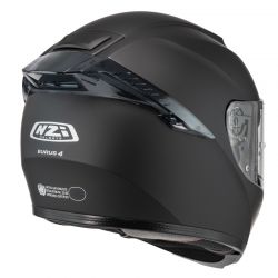KASK MOTOCYKLOWY NZI EURUS 4 STREAM DUO MATT BLACK 